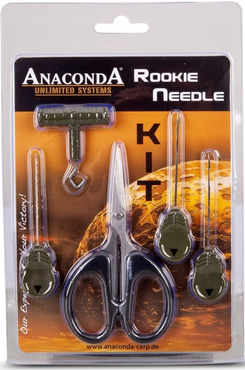 Zestaw iGIEŁ Wiertła Nożyczki Anaconda Rookie Needle 2280030