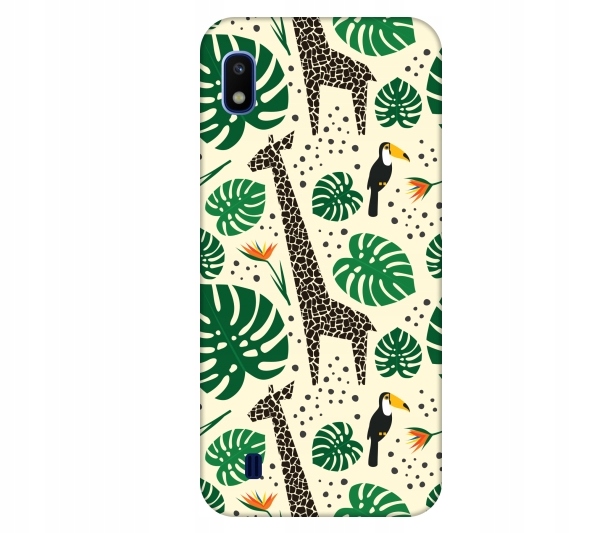 

Etui pokrowiec do Samsung Galaxy A10 Zyrafy tukany
