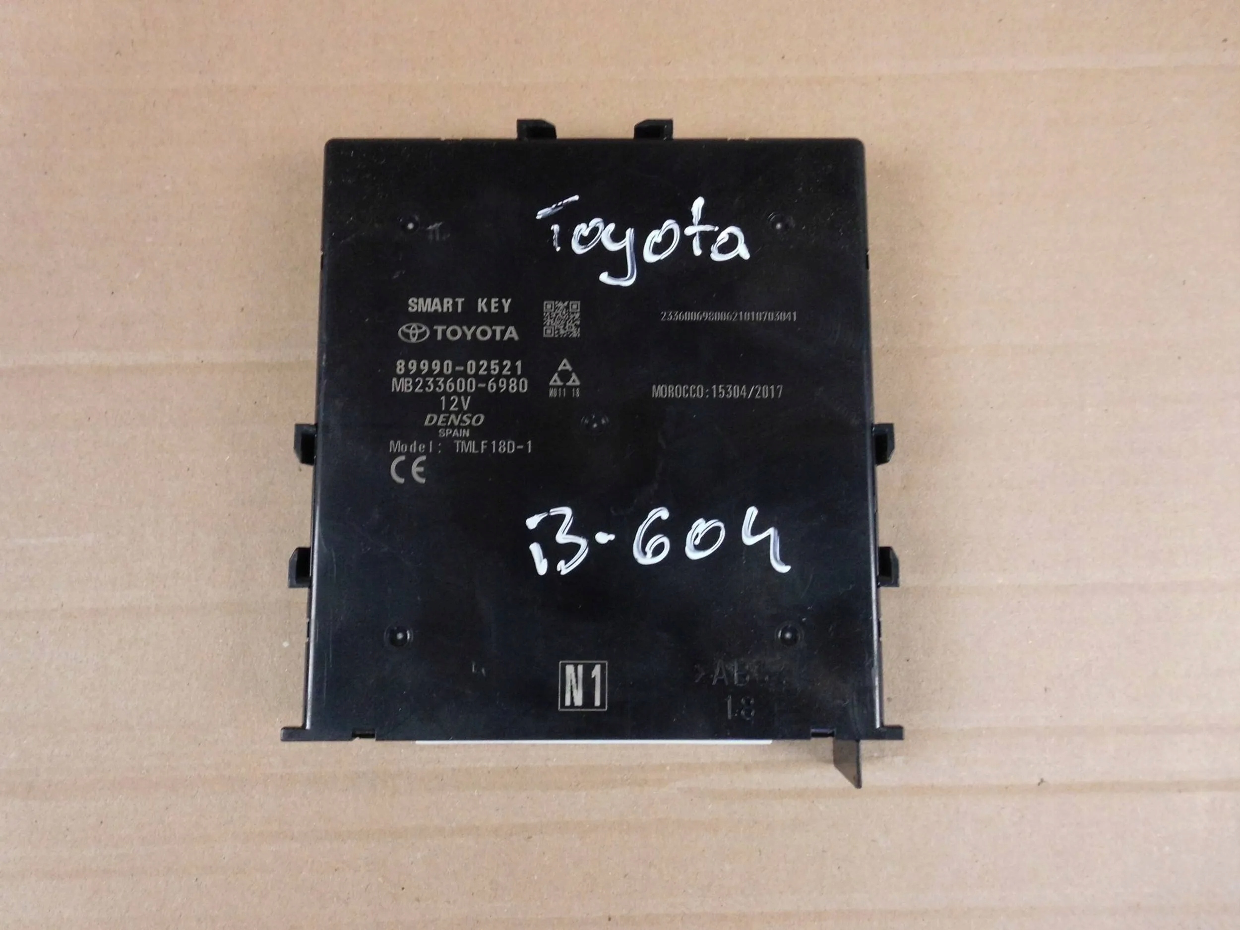 Toyota Corolla E21 modulo smart key 8999002521 89990-02521 <