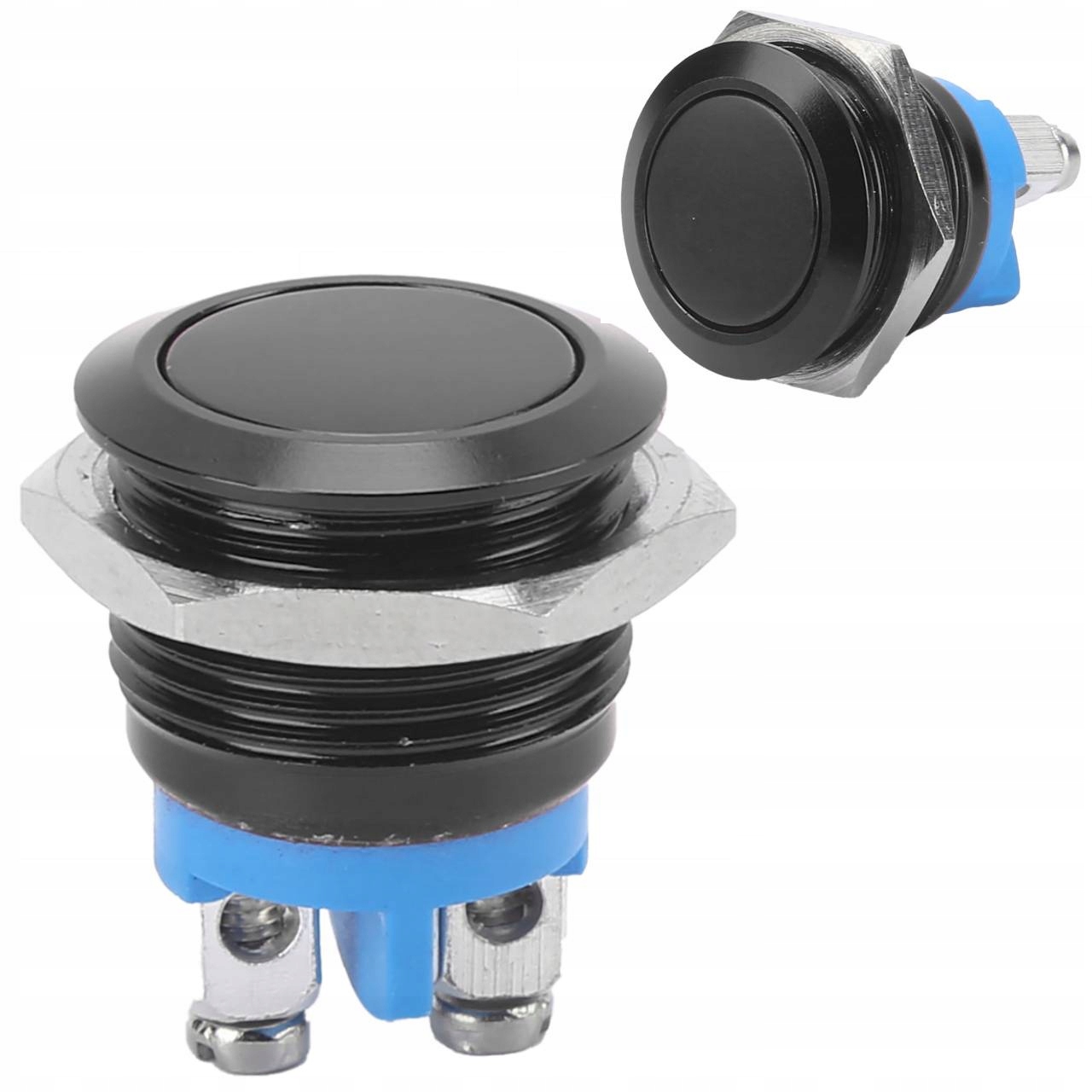 ВОДОНЕПРОНИЦАЕМЫЙ МЕТАЛЛИЧЕСКИЙ КНОПОЧНЫЙ ПЕРЕКЛЮЧАТЕЛЬ 16 ММ