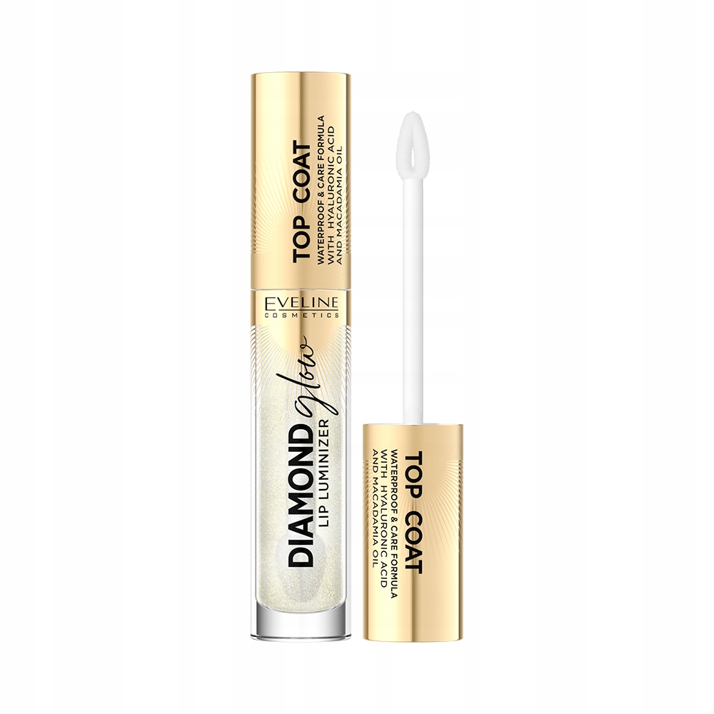 Eveline Cosmetics Diamond Glow lesk na rty No 12 1 ks