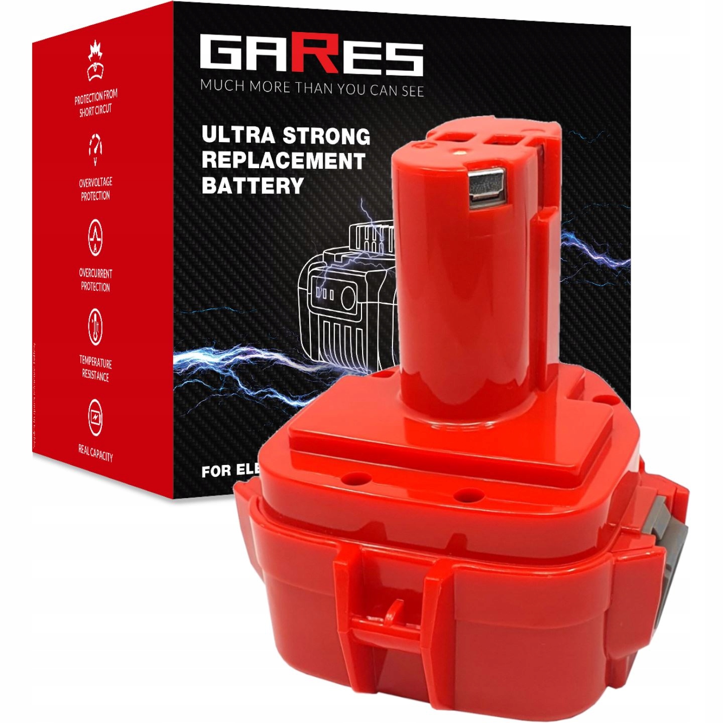 Baterie Akumulátor pro Makita 6227D 1235 6317D 12V 2Ah