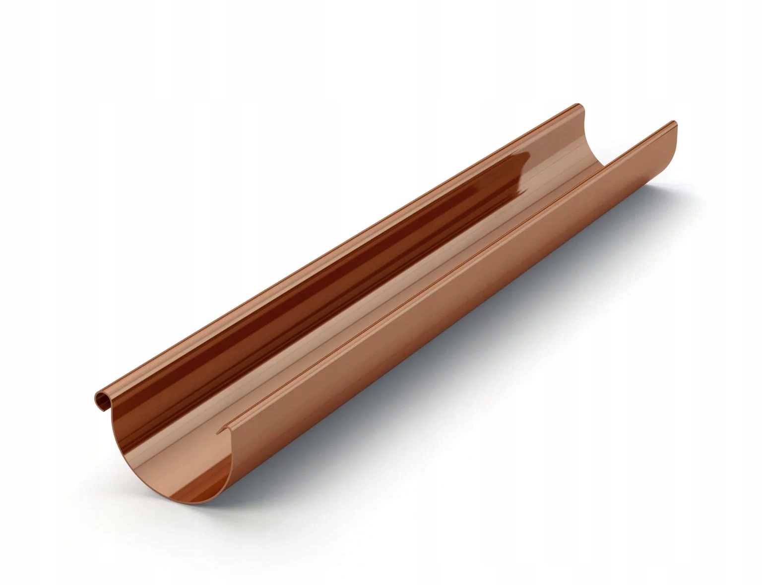 RYNNA PCV 125 KOLOR MIEDZIANY 1MB (Rynna 125 PCV miedziany 1mb) • Cena, Opinie • Rynny i rury