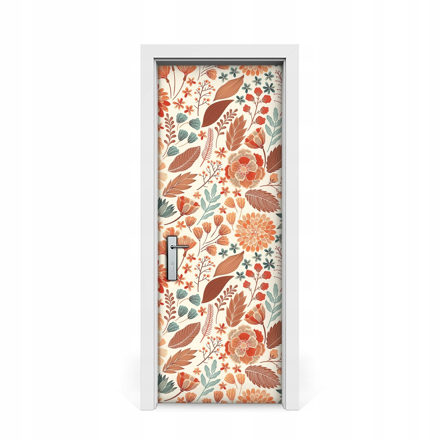 

Naklejka na drzwi Artystyczne Kwiaty 75x205