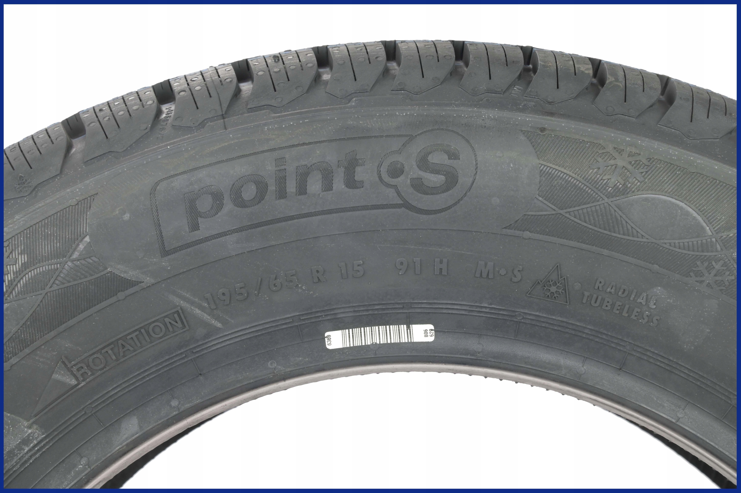 2 x 195/65R15 91H Winter S Point S TYRES ZIMA Model inny