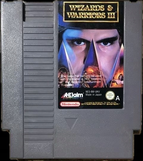SWORD WIZARDS & WARRIORS III Nintendo NES pudełkowa