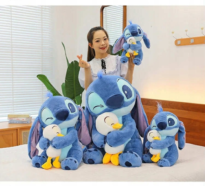 HATALMAS STICH ÖLELÉS KABALAFIGURA KACSA INTERNET SLÁGER 80CM PLÜSS Megnevezés STICH