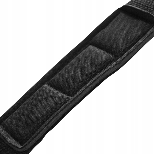 BELTOR PASKI TRENINGOWE UCHWYTY DO MARTWEGO CIĄGU CZARNE 2 SZTUKI Zapięcie inne