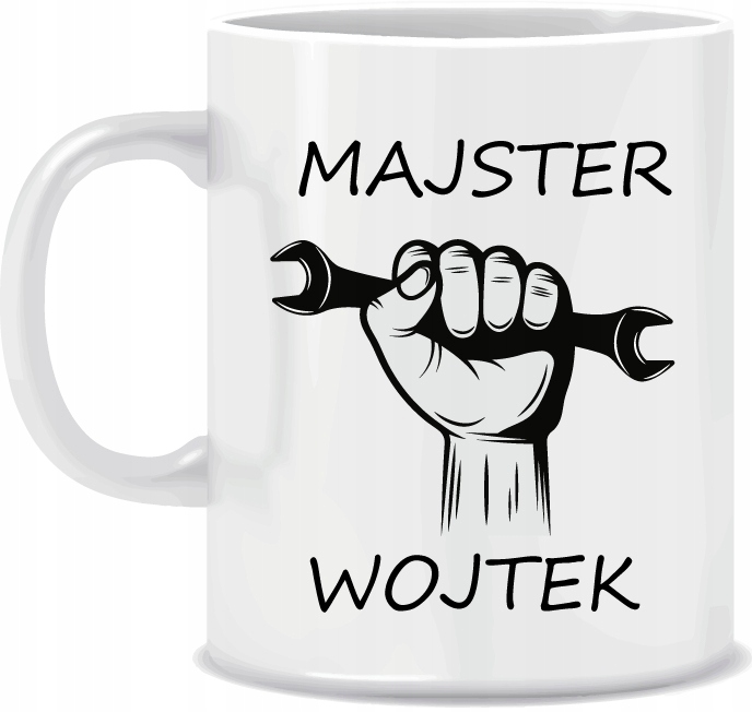 

Kubek Majstra +imię śmieszny tekst To Sie Zateguje