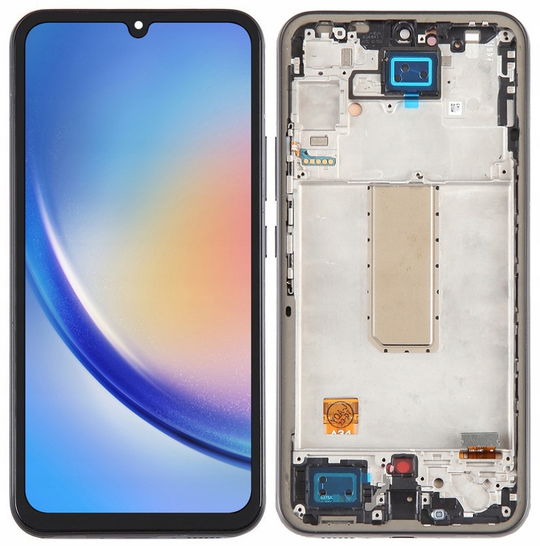 Oled displej pro Samsung Galaxy A34 5G A346 LCD displej Rámeček