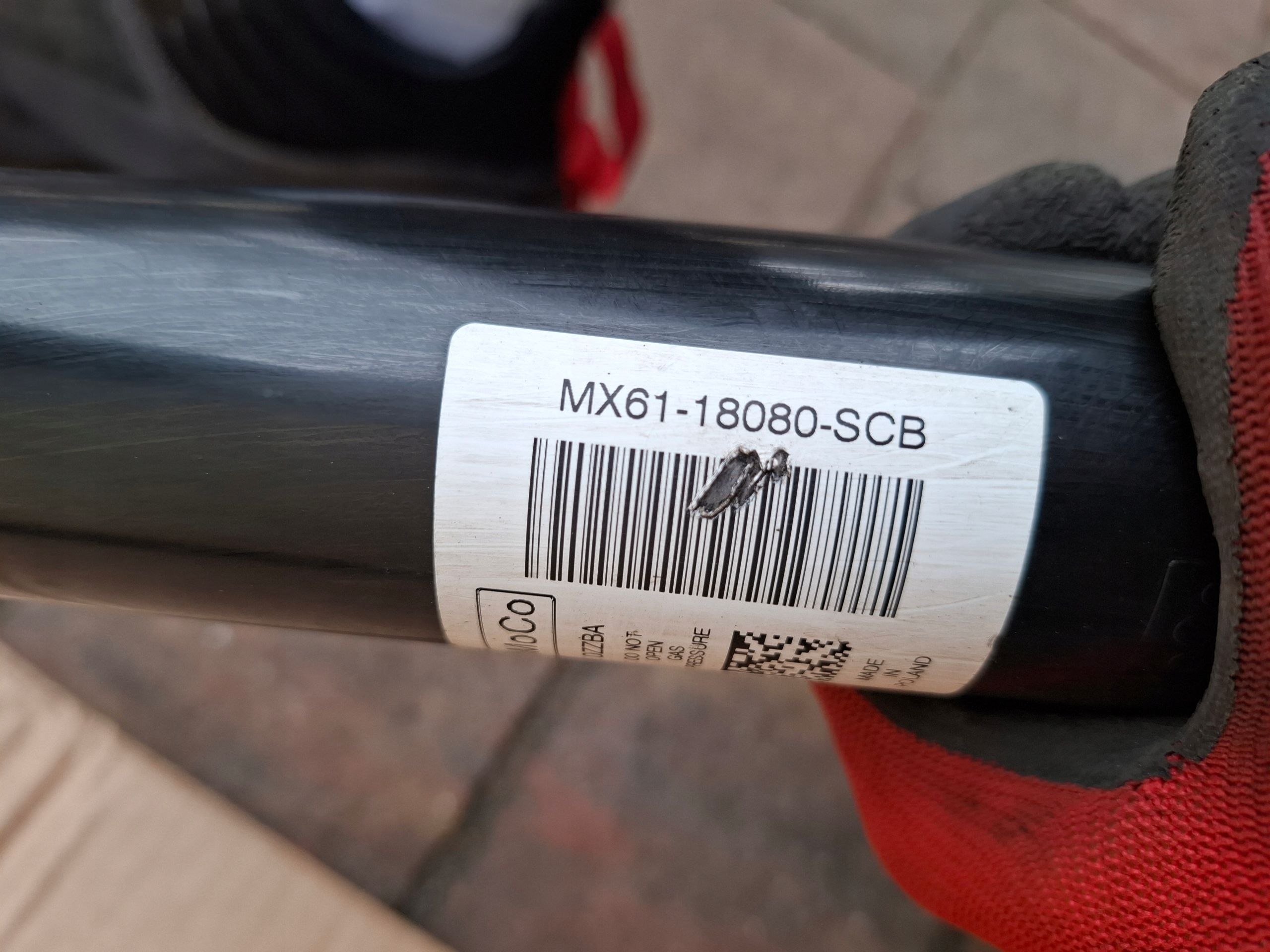 shock absorber rear part rear FORD KUGA MK3 24r 2.5 HYBRYDA