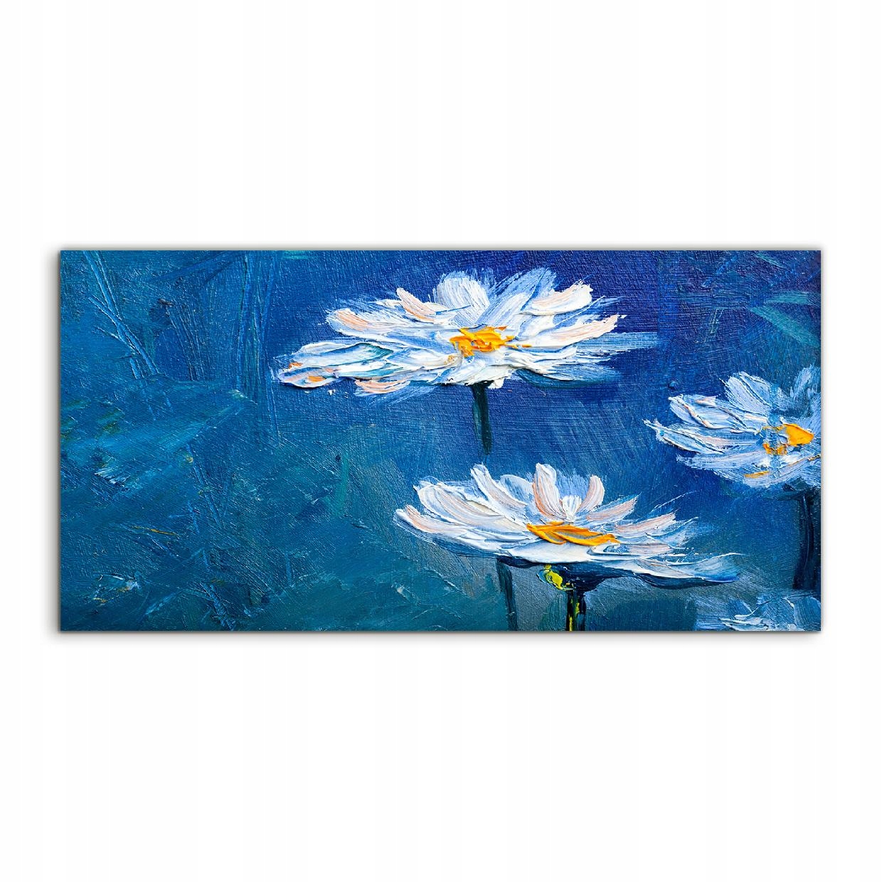 Akrylový obraz 100x50 závesný Príroda Kvety sedmokrásky