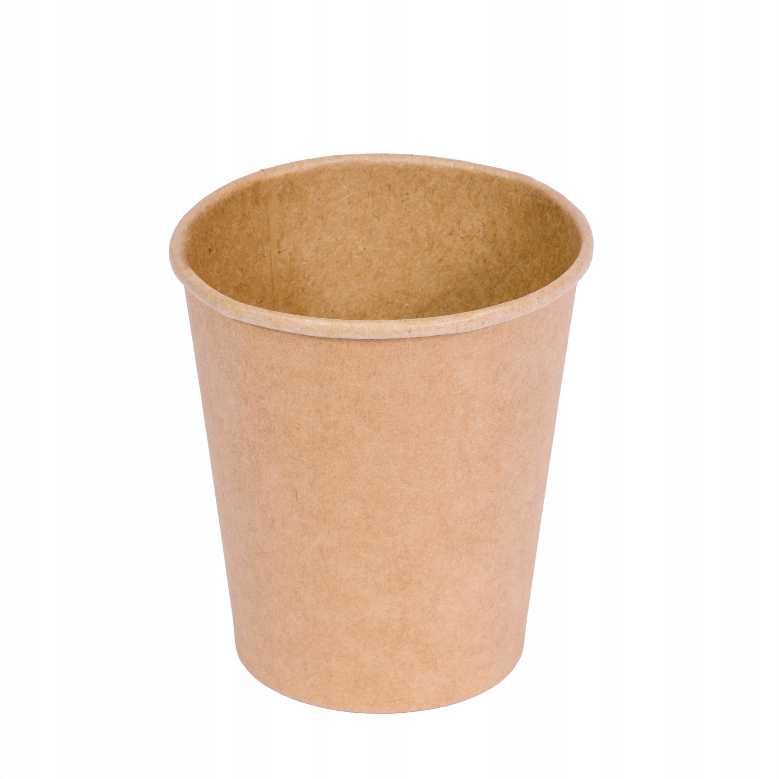 KUBKI PAPIEROWE DO KAWY JEDNORAZOWE 250ml KRAFT BRĄZOWE EKOLOGICZNE Pojemność naczynia 250 ml