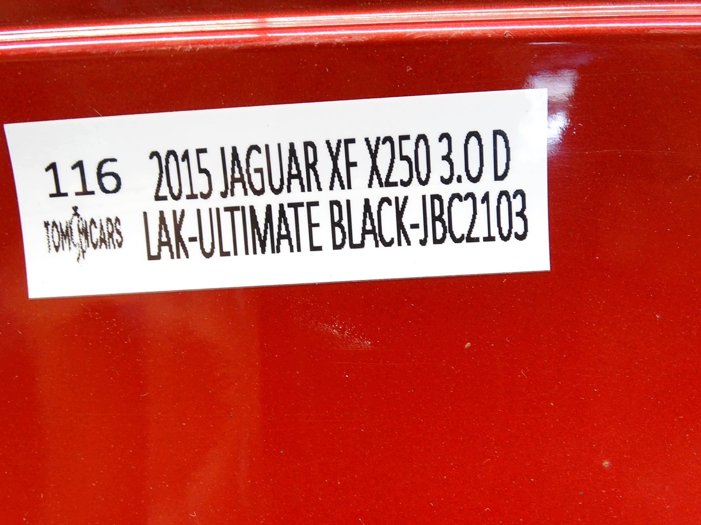 cap moulding threshold JAGUAR XF X250
