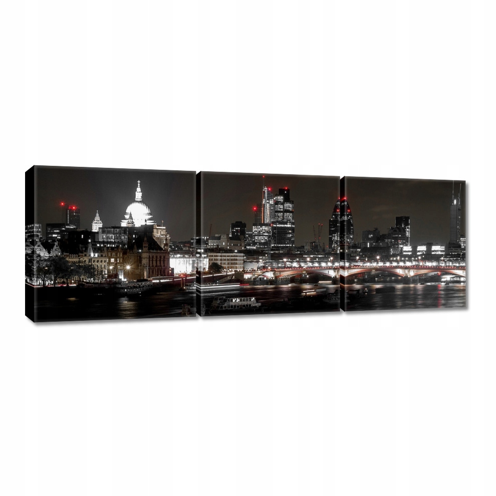 

Obrazy 60x20 Nocny widok z Londynu