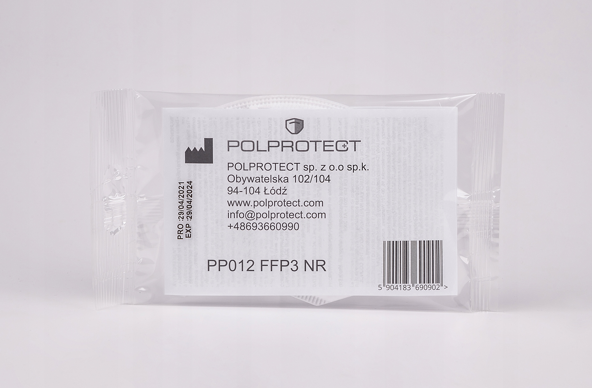 MASECZKA FFP3 6-WARSTWOWA OCHRONNA PÓŁMASKA 10SZT. Kod producenta PP012 FFP3 NR