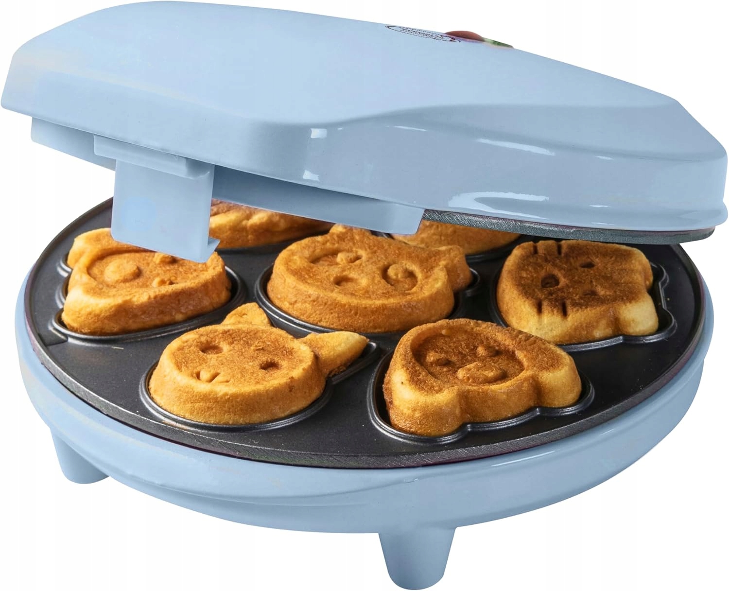 Mini Vaflovač Na Sušenky 7 Kusů S Nepřilnavým Povrchem 700 W