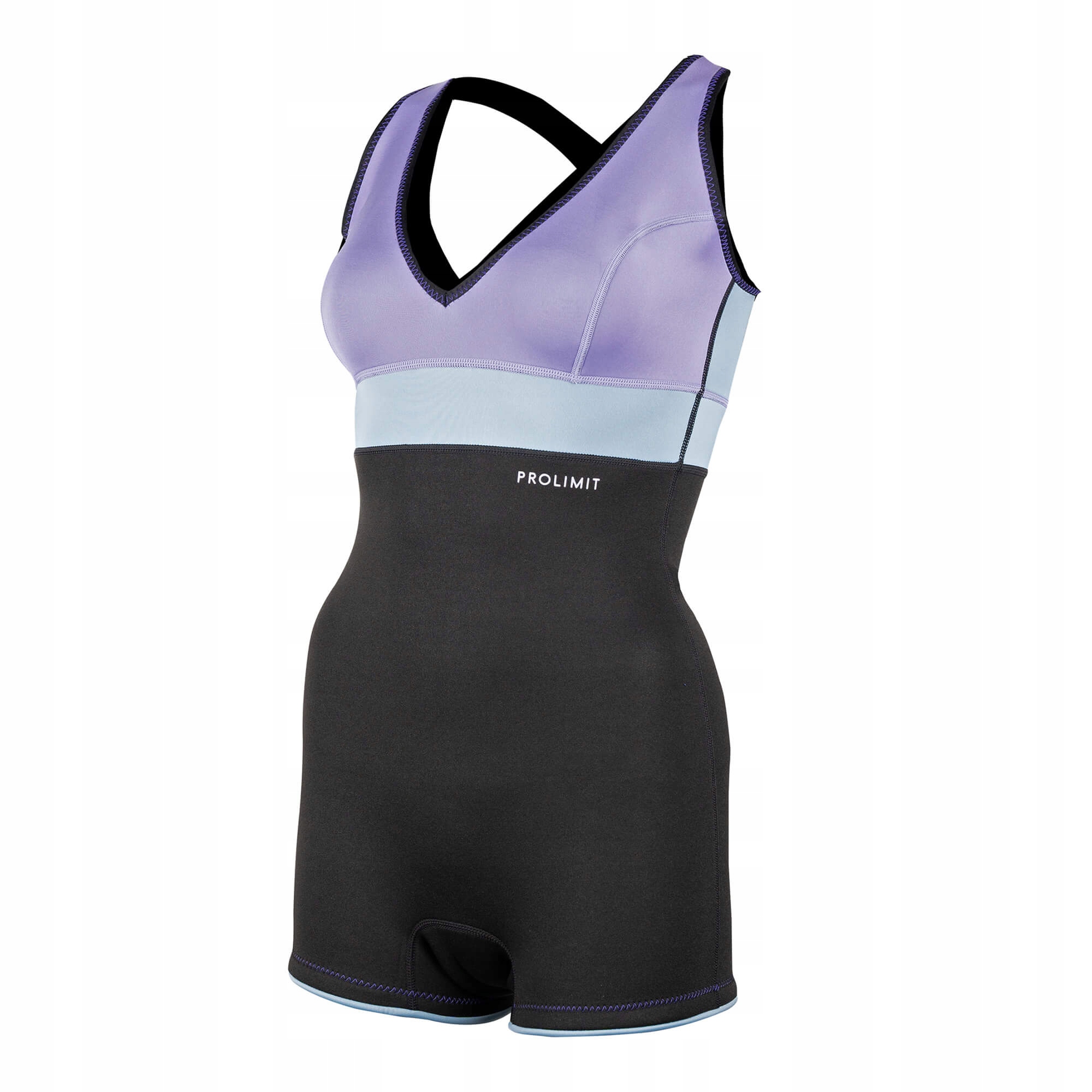 Neoprenový oblek Prolimit Fire Swimsuit 2/2 Lavender/Black 34/XS