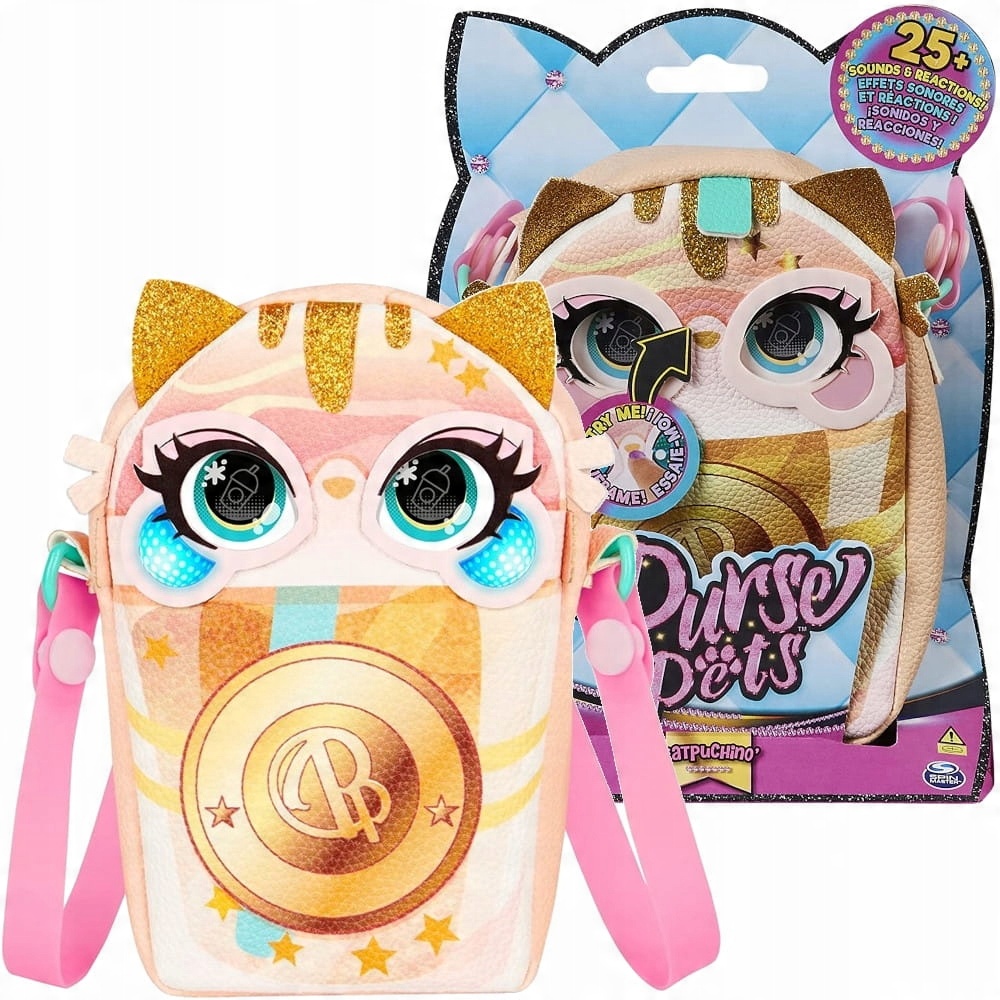 

Purse Pets Interaktywna Torebka Catpuchino Spin
