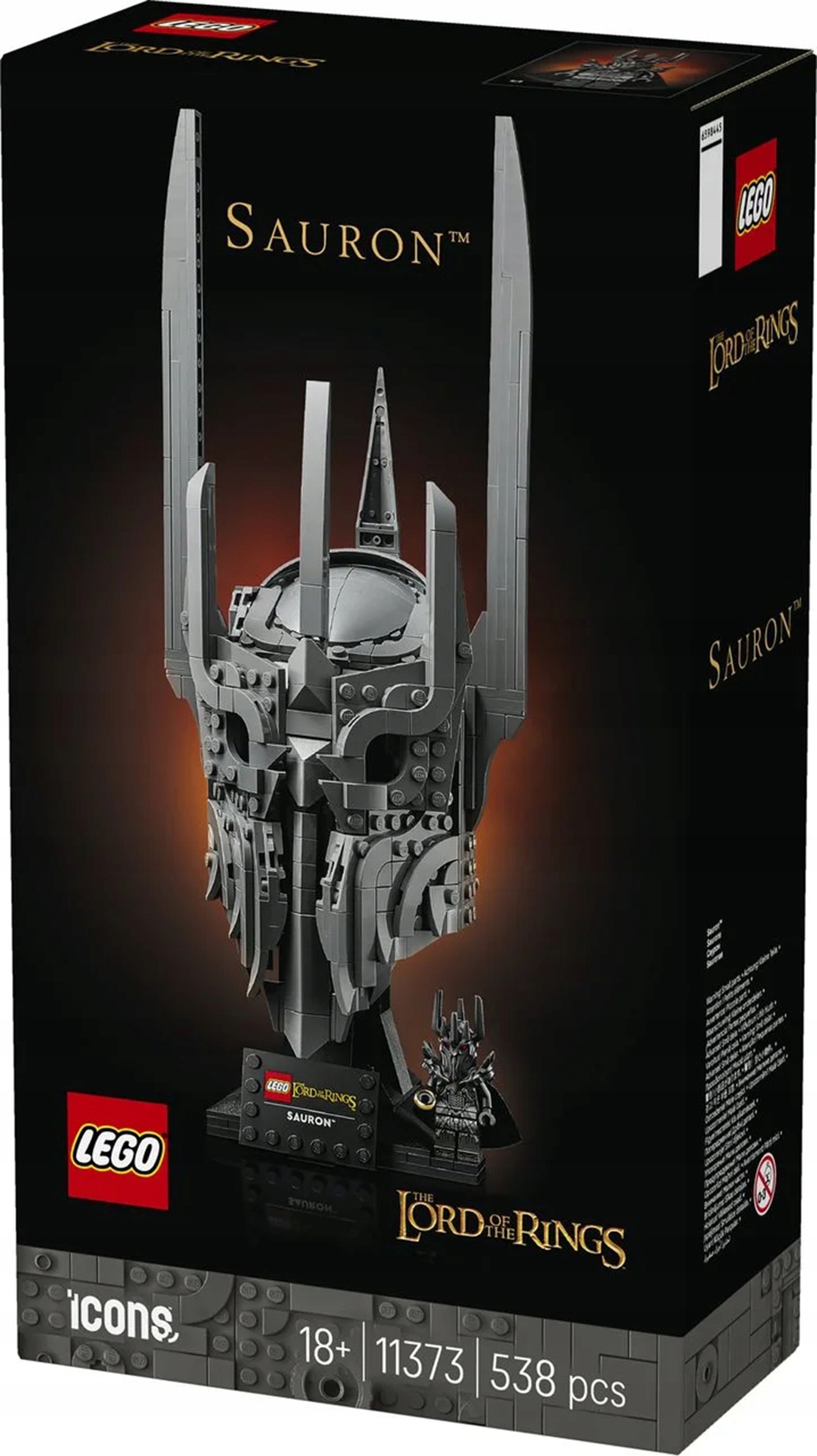 11373 Lego Icons Pán prstenů: Sauronova přilba
