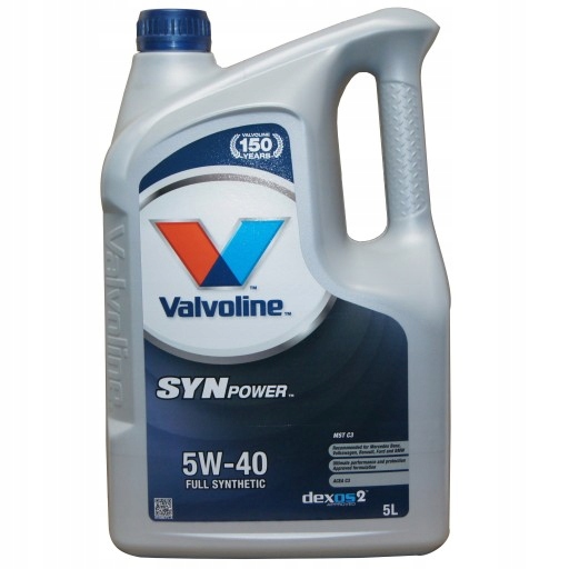 

Valvoline Synpower Mst C3 5W40 502.00/505.01 5L