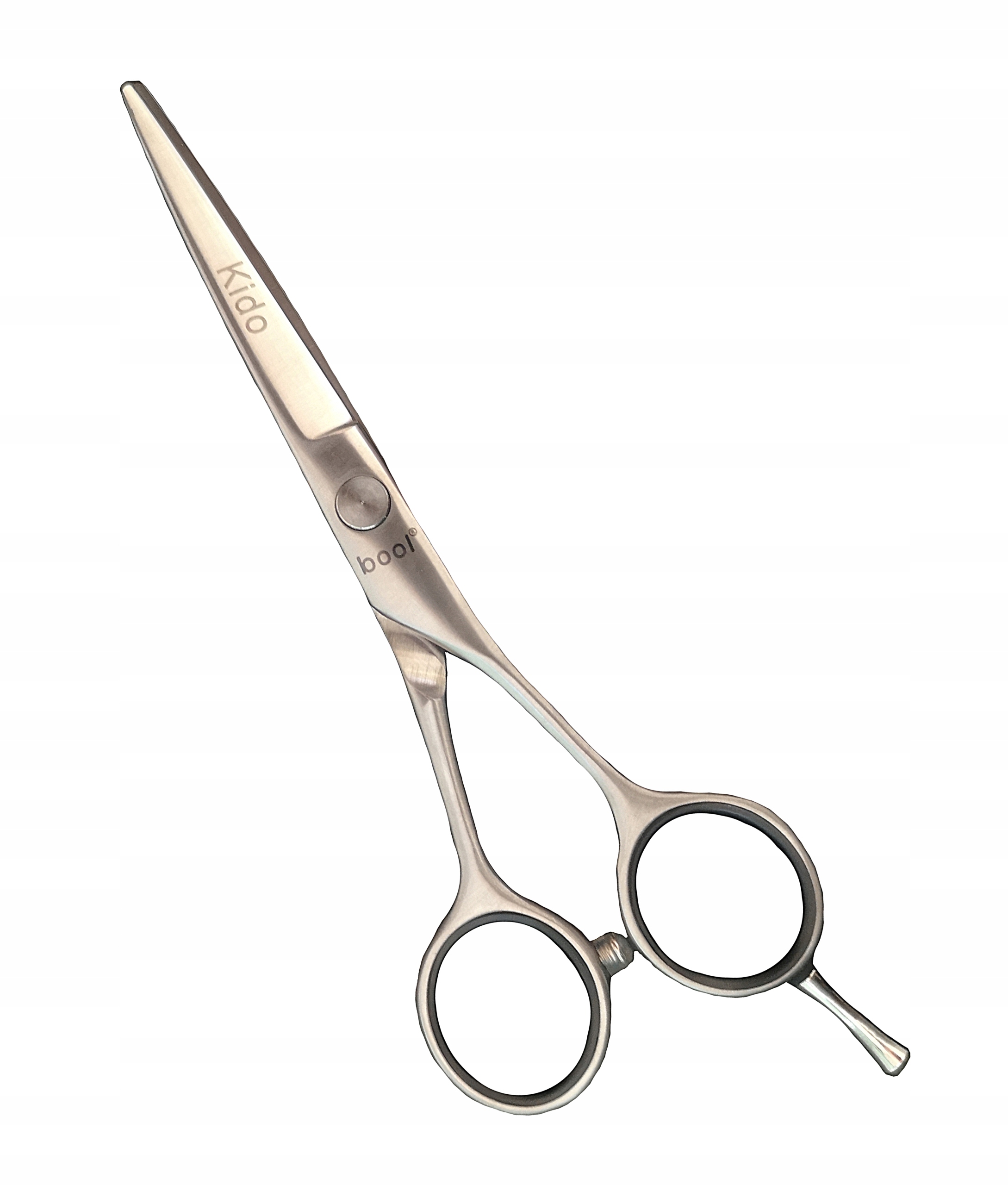 Bool Kido kadeřnické nůžky 5,5 stříbrné studentské