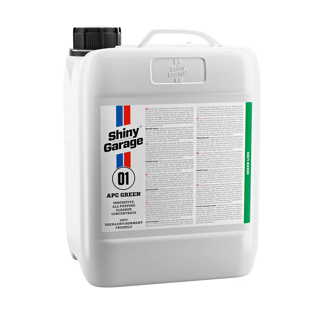 Shiny Garage APC Green 5l - uniwersalny koncentrat czyszczący