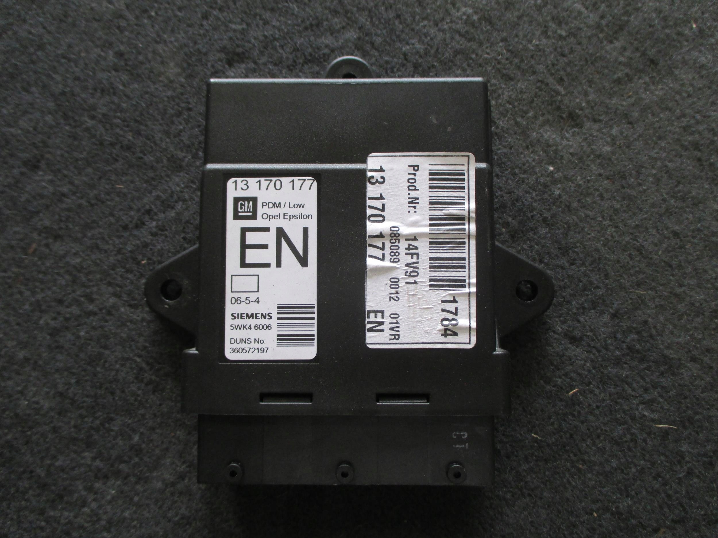 VECTRA C 02-08 MODUŁ STEROWNIK Z DRZWI PRAWY PRZÓD