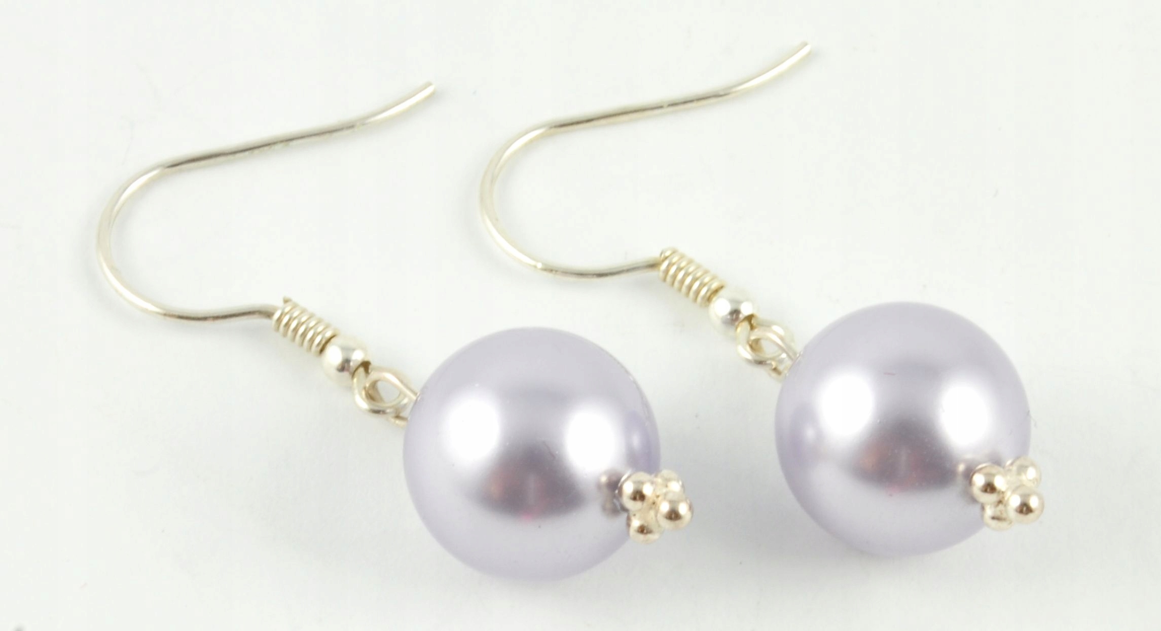 

Kolczyki Srebrne Swarovski Crystal Pearl - 12 mm.