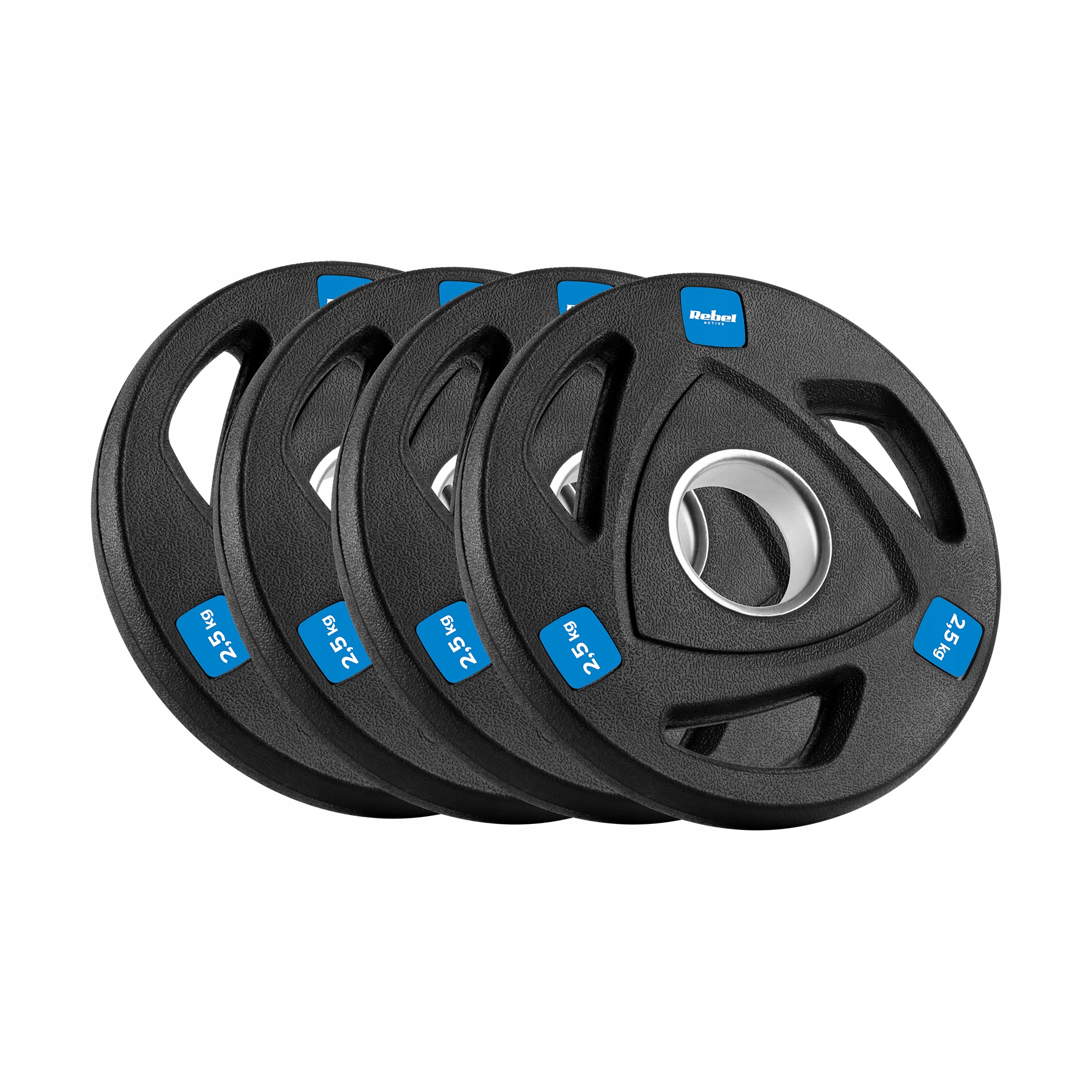 Obciążenie żeliwne olimpijskie zestaw 4x2,5kg 10kg 51mm talerze Rebel