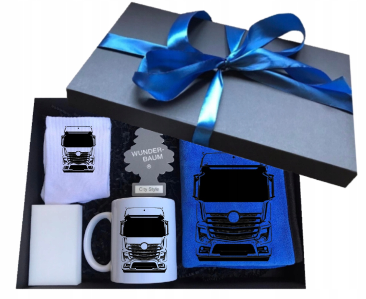 Sada hrnečků k narozeninám ke Dni otců pro řidiče auta Mercedes Tir