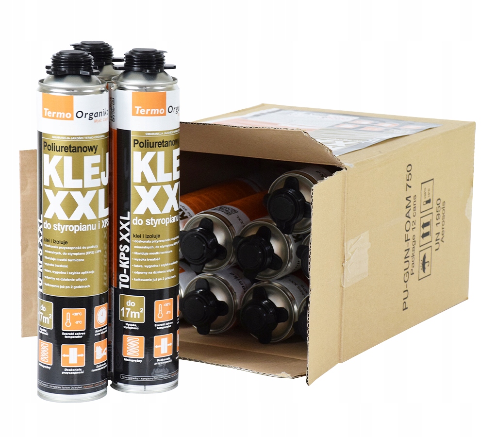 

Termoorganika Klej Ploliuretanowy XXL 12 Sztuk