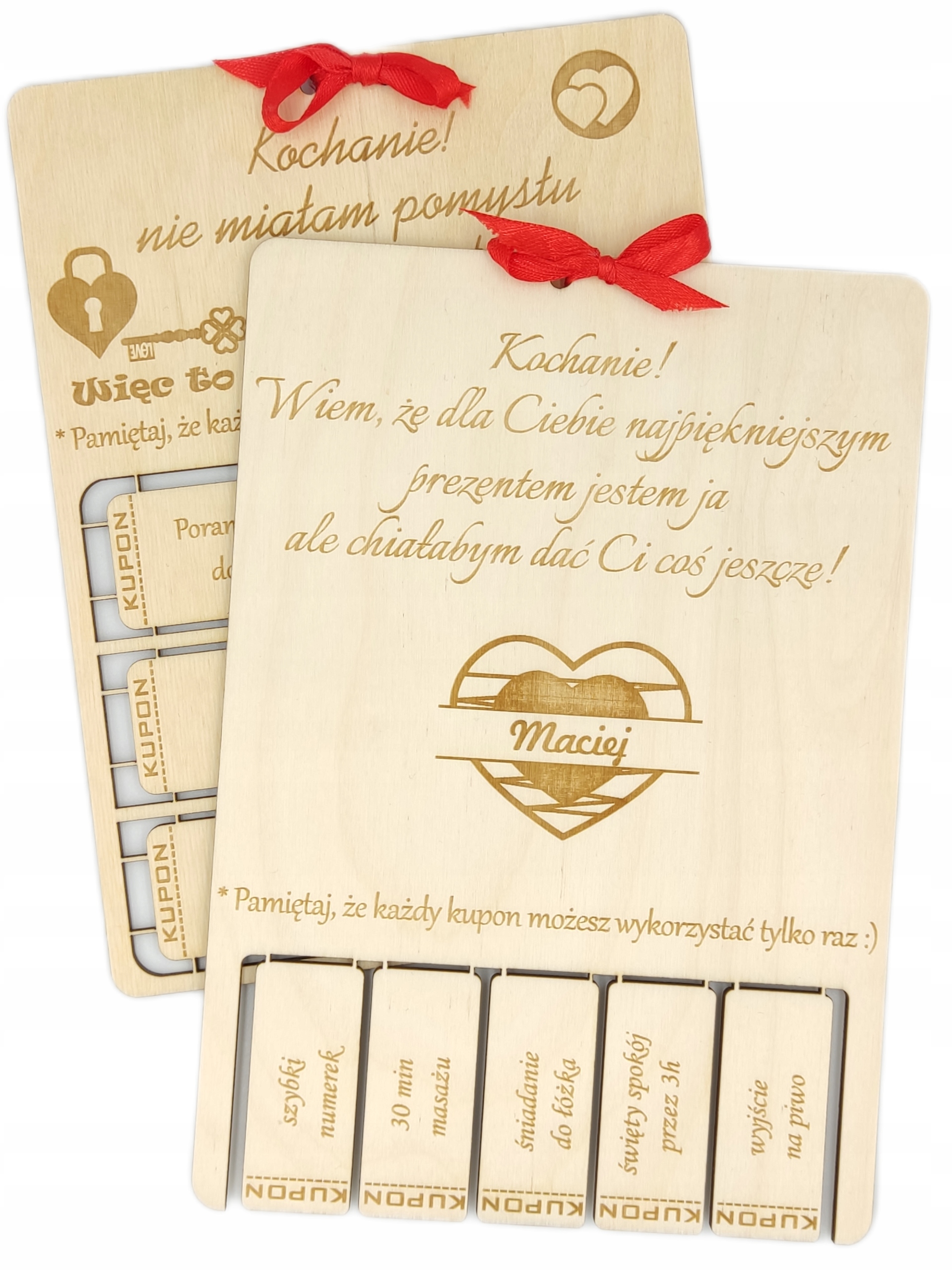 

Kupon bon dla Niej Niego męża żony