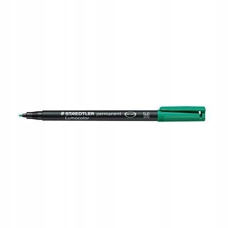 

Foliopis Staedtler Lumocolor M zielony wodoodporny
