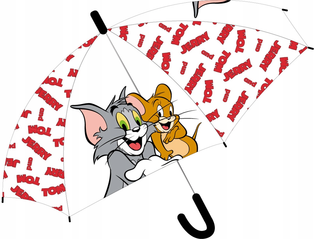 TOM JERRY PRZEŹROCZYSTA PARASOLKA PARASOL WB