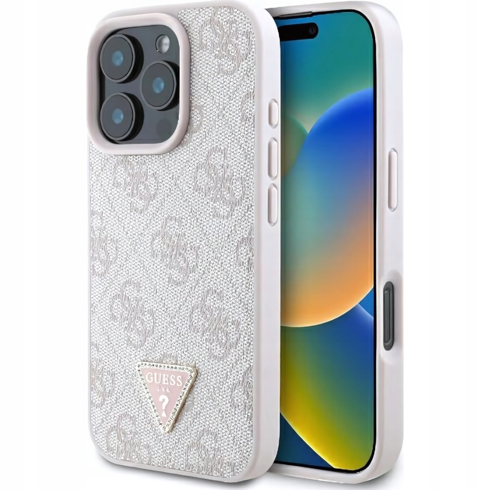 Elegantní lehké pouzdro Guess pro iPhone 16 Pro, pouzdro, obal, ochrana