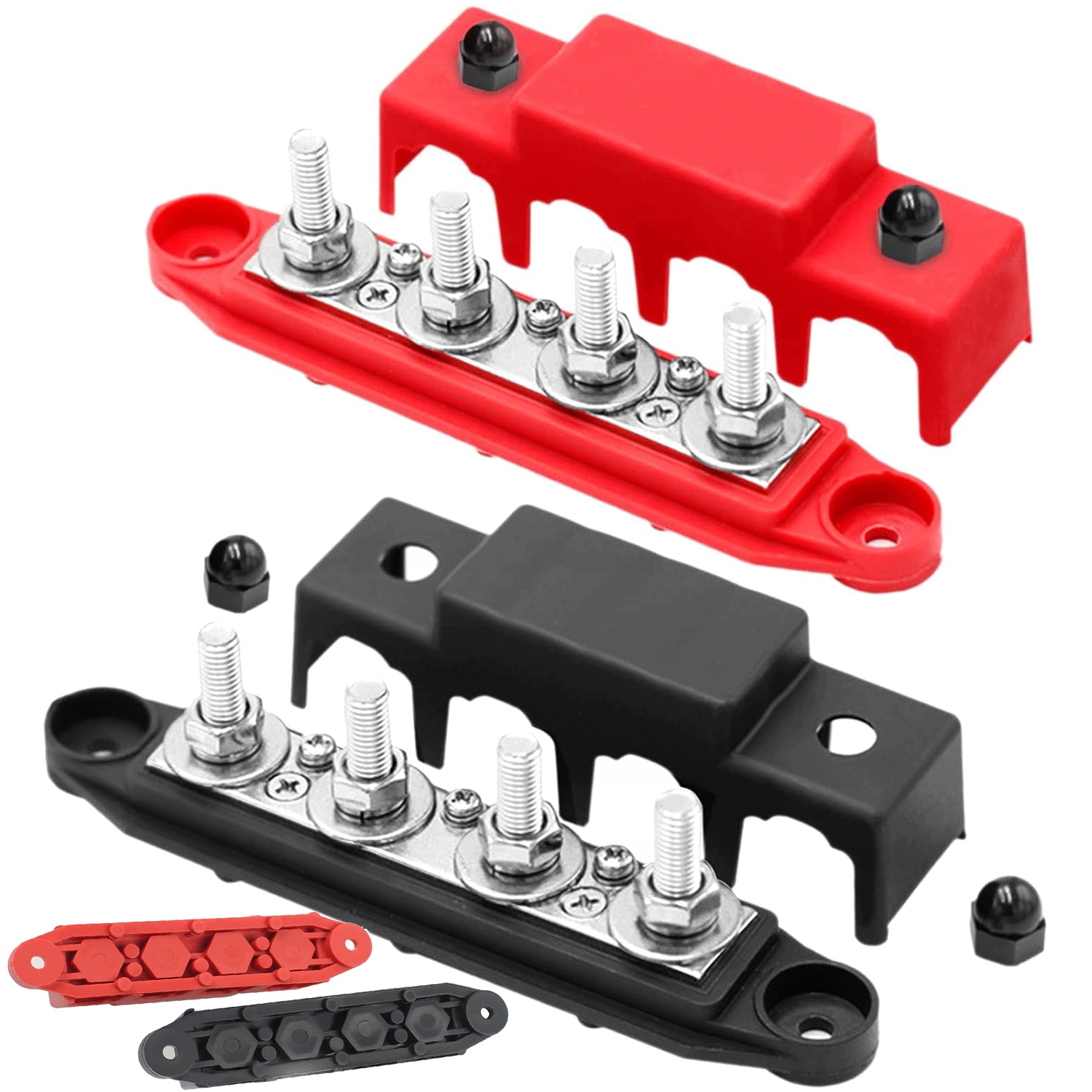 Marine Bus Bar 12V 250A Blok dystrybucji zasilania 12 V -biegunowy blok
