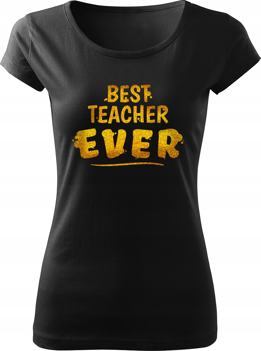 

Koszulka Best Teacher Ever dla nauczyciela M v1