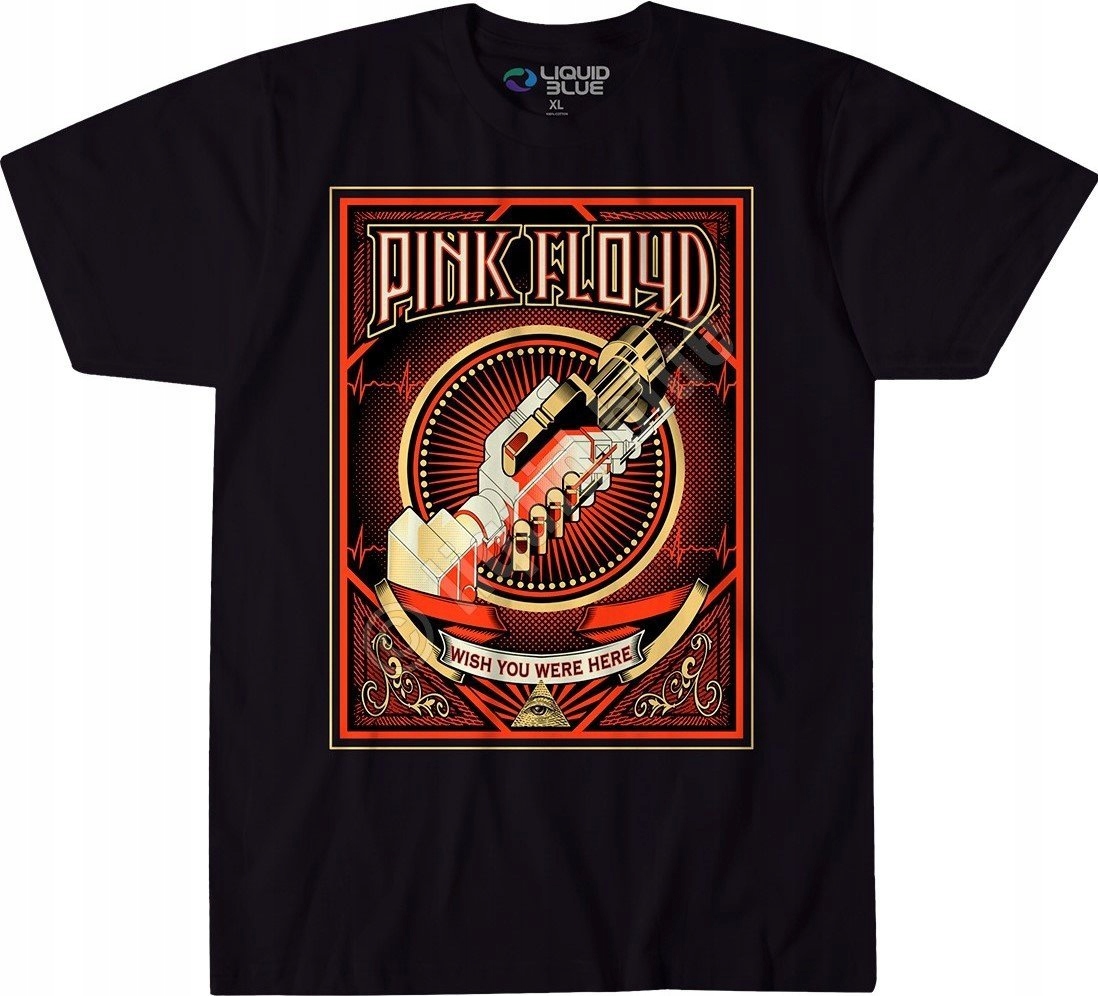 Pink Floyd Wish You Were Here Liquid Blue M