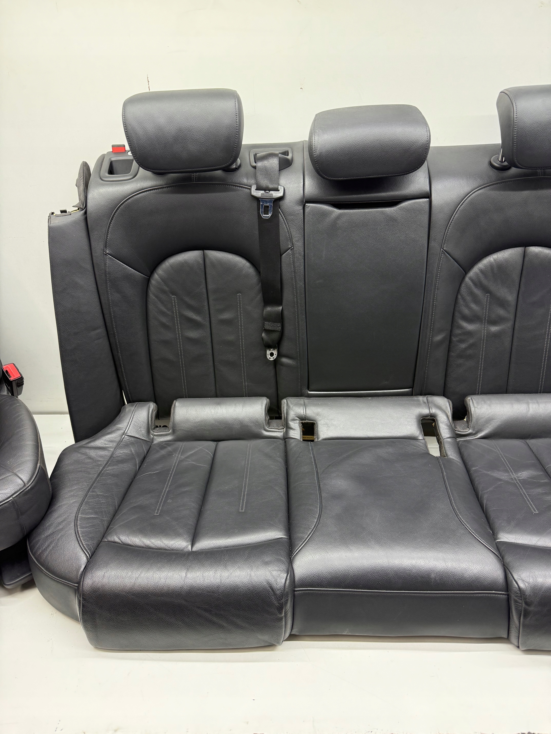 AUDI A6 C7 Berline Siège Sièges Interne KOMPLET Cuir, en cuir Latérale/côté UK