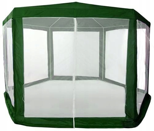 MultiGarden Paw Záhradný stan 2 x 2 x 2 ms moskytiérou, zelený