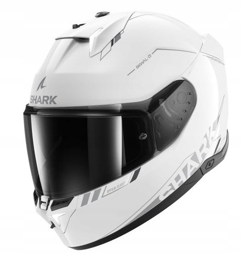 Integrálna Motocyklová Prilba Shark Skwal I3 Linik Biela