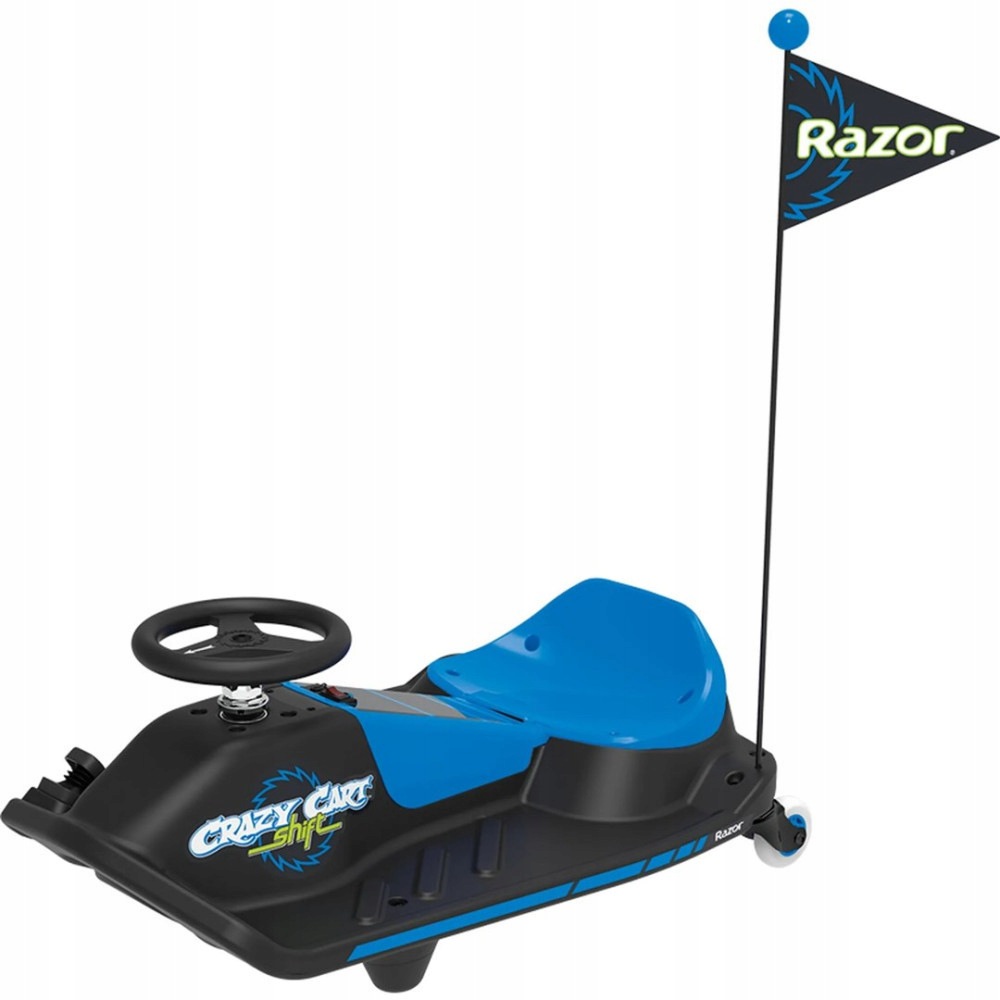 Razor Crazy Cart Shift Blue Lithium elektryczny gokart driftowy