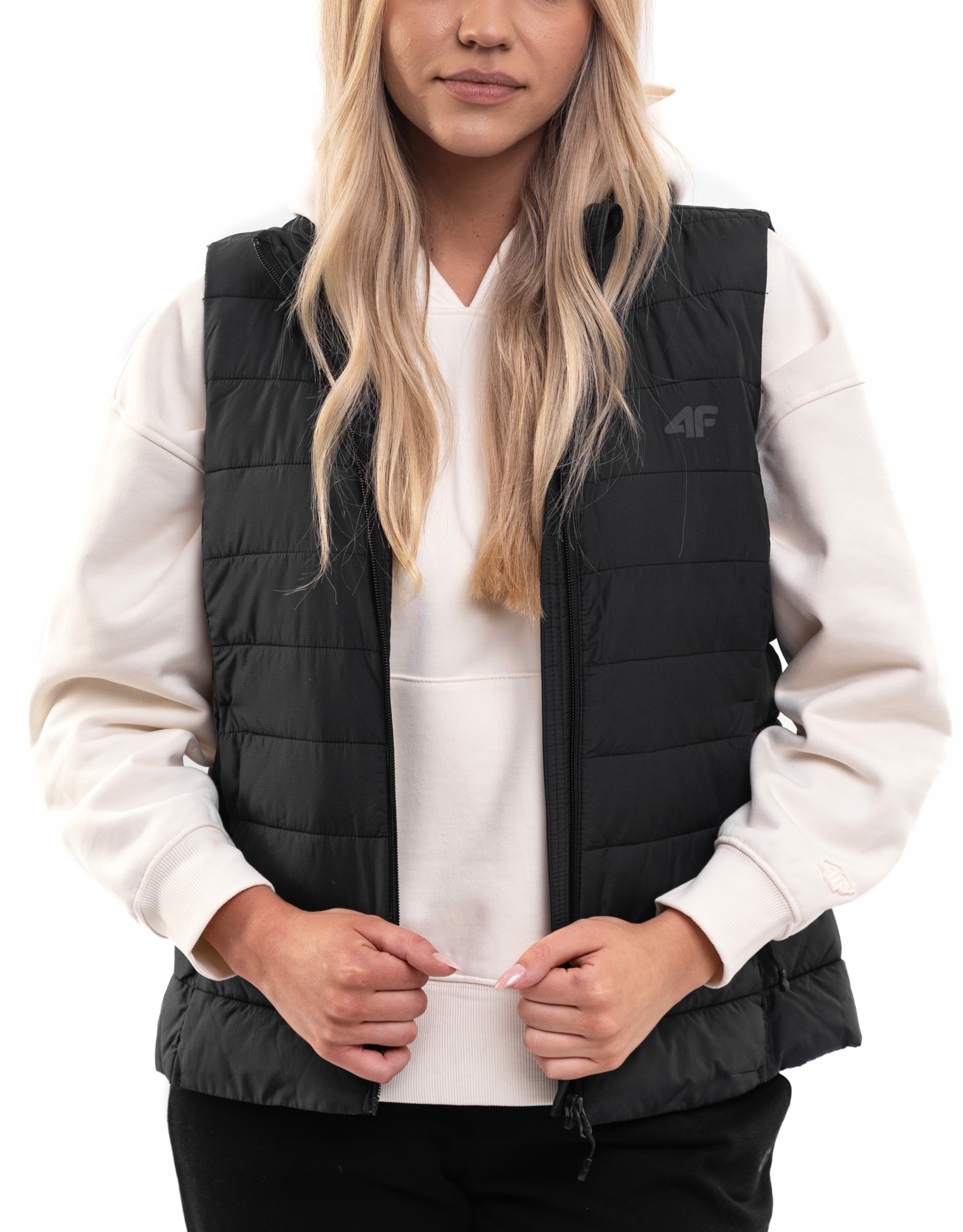 Dámská sportovní péřová bunda 4F Vesta , hydrofobní, vel. S