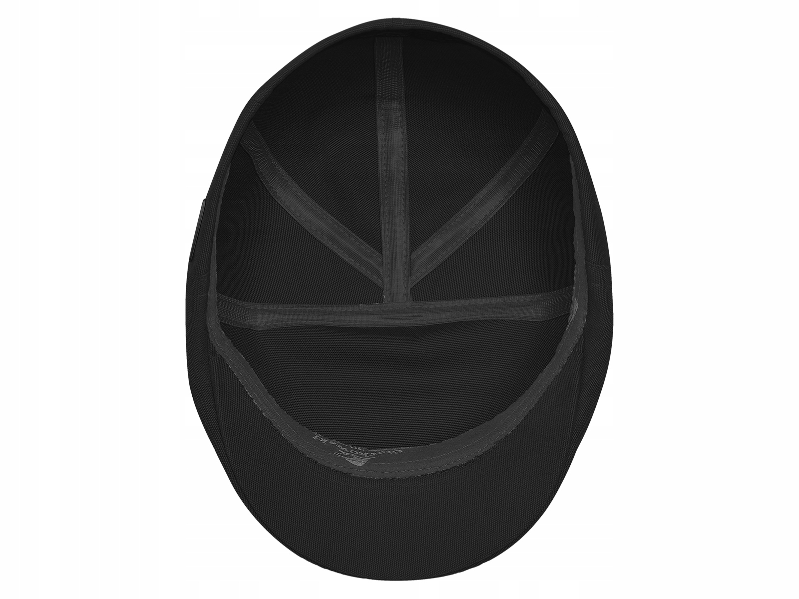 KASZKIET CZAPKA Z BAWEŁNY STYLOWA ELEGANCKA CZARNA MĘSKA KOMFORTOWY 61 CM Model Ivy Five