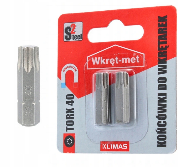 

Wkręt-met Końcówka Do Wkrętarki Torx 40 2 Sztuki
