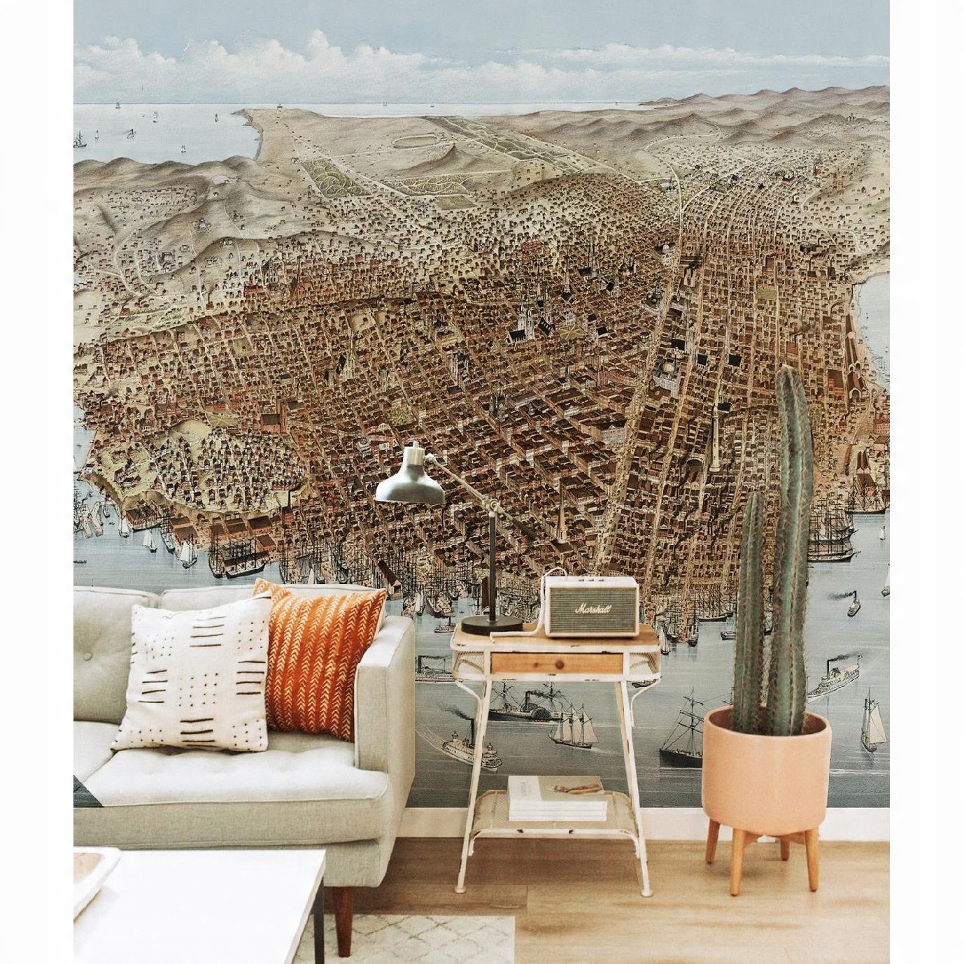 

Fototapeta Retro krajobraz San Francisco 104x70cm