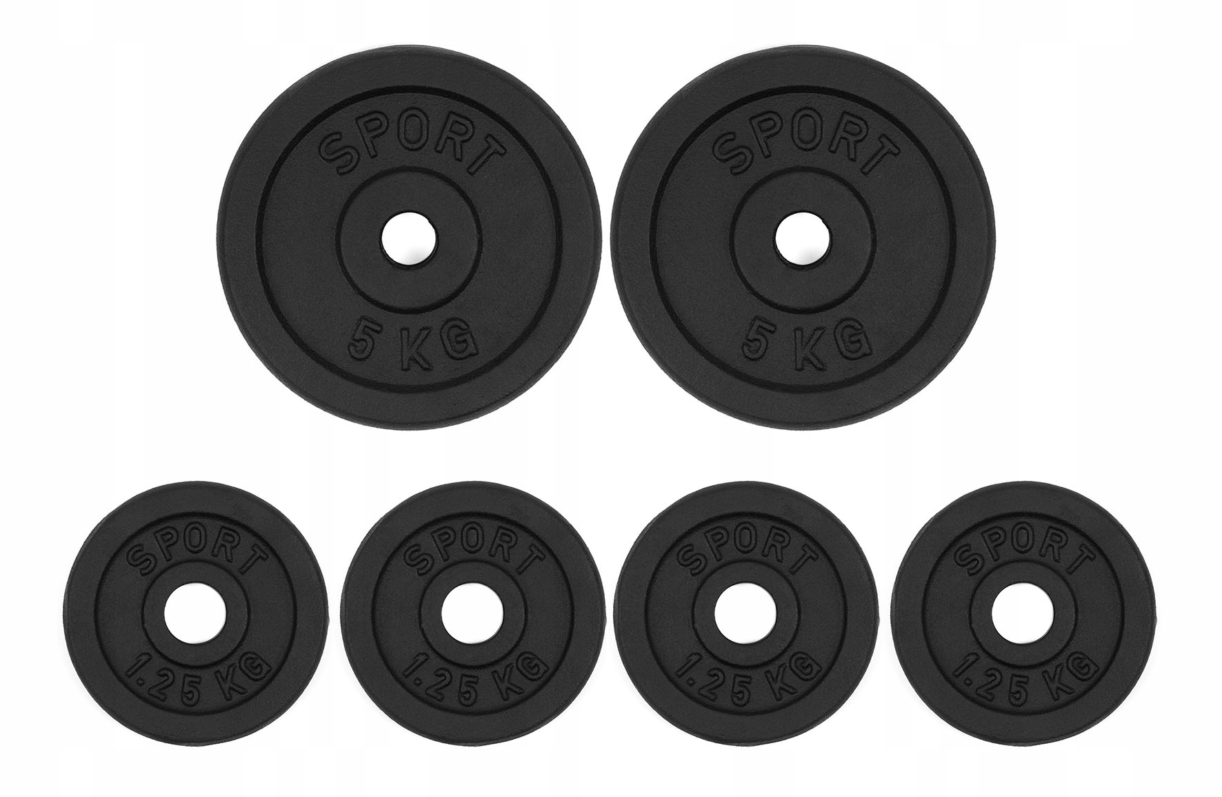 

Obciążenie żeliwne 15KG Zestaw 30mm talerz krążek
