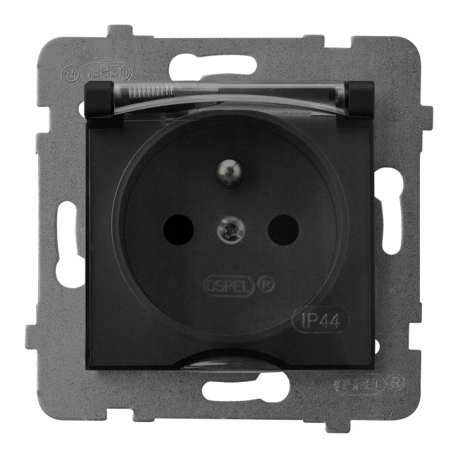 

As Gniazdo bryzgoszczelne z uziemieniem IP-44 wiec