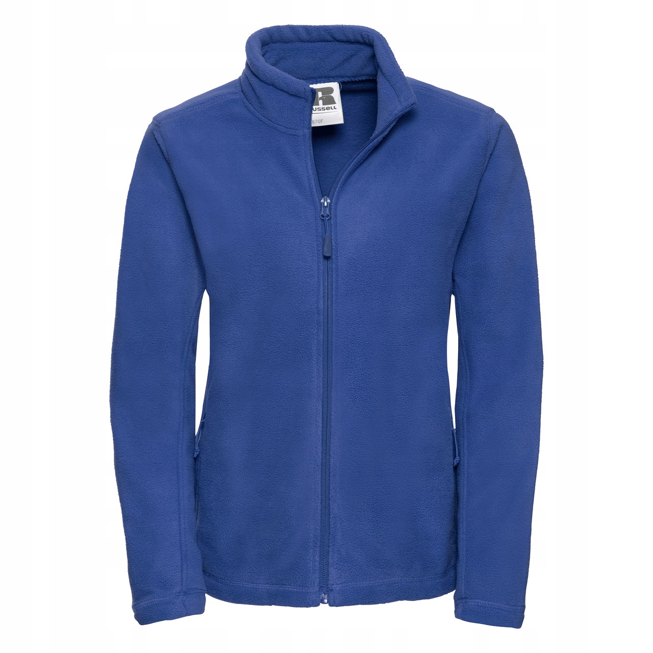 Dámský rozepínací fleece-zámek Světle modrý vel. M